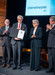  Der Aachen Business Award 2026 für seine Lebensleistung und sein gesellschaftliches Engagement ging an Prof. Dr. Friedhelm Loh (2. v. l.), begleitet von Ehefrau Debora Loh. Laudator Dr. Reinhard Zinkann (r.) und Dr. Ralf Otten, Bürgermeister der Stadt Aachen (l.), gratulierten.