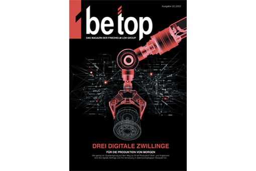 Die neue Ausgabe der „be top“ zeigt, wie Rittal, Eplan, Cideon und German Edge Cloud mit ihrem Domänenwissen die Industrie bei der Smart Production unterstützen.