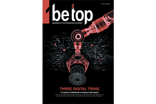 The new edition of “be top” shows how Rittal, Eplan, Cideon and German Edge Cloud are using their domain knowledge to help companies achieve results in smart production.